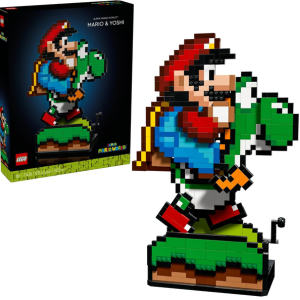 LEGO 1,215-Piece Super Mario World: Mario & Yoshi Building Set