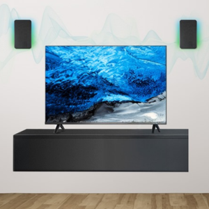 Wall-Mounted Bluetooth Speaker w/Ambient Lighting
