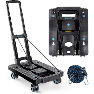 Ticonn 110lbs Foldable Cart Dolly