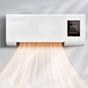 Portable 2-in-1 1800W Cool/Warm Wall Heater w/Remote