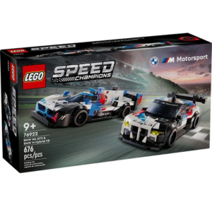 LEGO 676-Piece BMW M4 GT3 & Hybrid V8 Race Cars Building Set