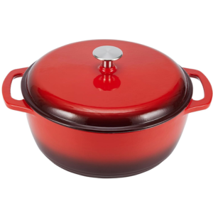 Amazon Basics 4.3Qt. Cast Iron Dutch Oven